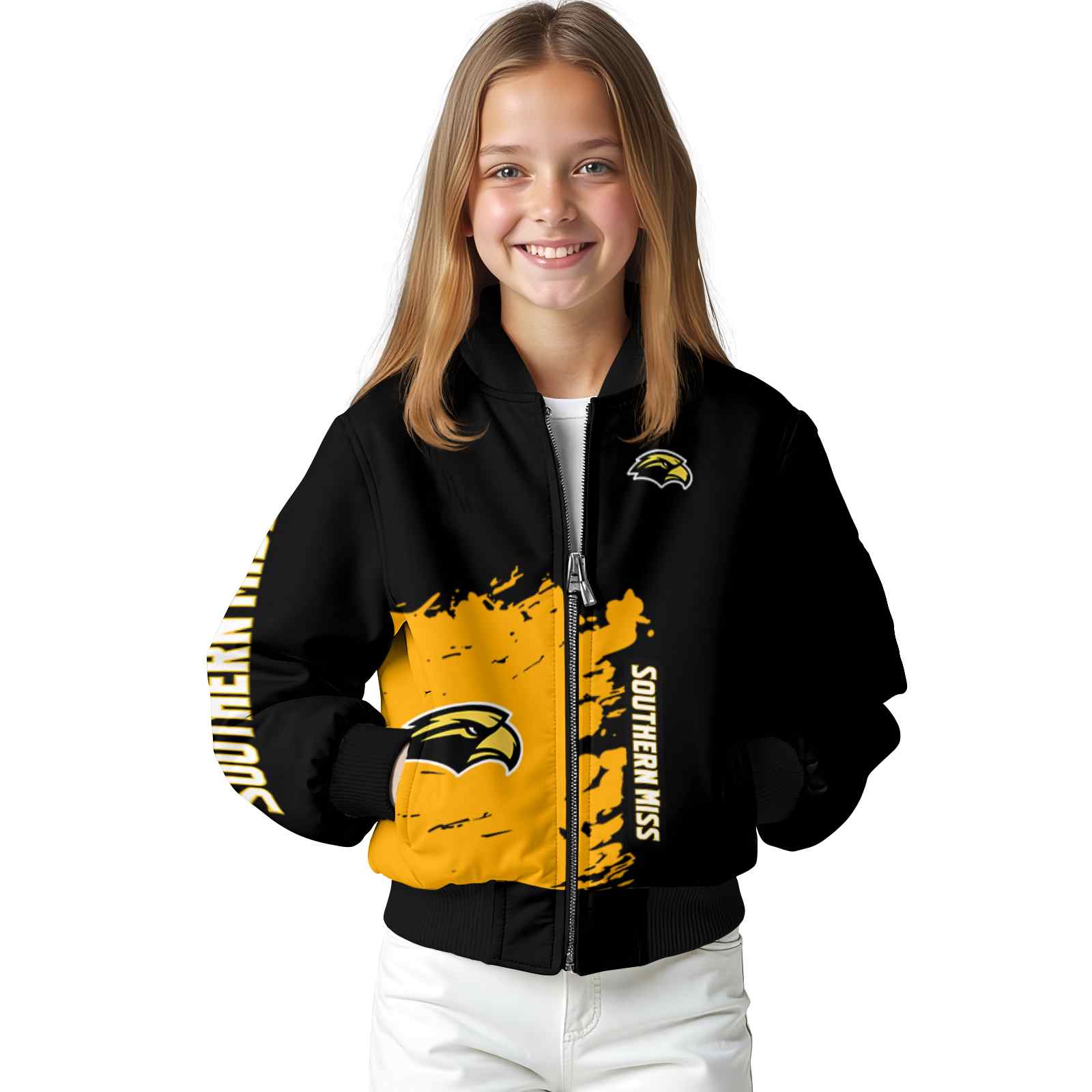 southern miss golden eagles hexagonal pattern black jacket top rated southern miss golden eagles hexagonal pattern black jacket top rated