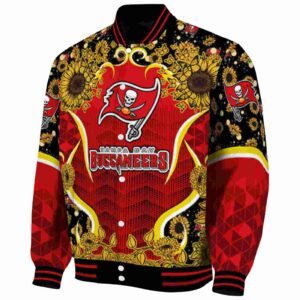 tampa bay buccaneers sunflower bloom red yellow jacket best selling