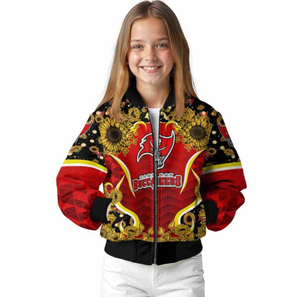 tampa bay buccaneers sunflower bloom red yellow jacket top rated