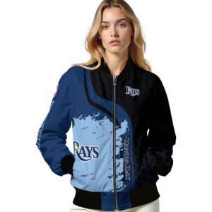 tampa bay rays hexagonal pattern navy black jacket latest model