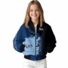 tampa bay rays hexagonal pattern navy black jacket top rated