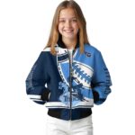 tennessee titans baseball stitching blue white jacket best selling