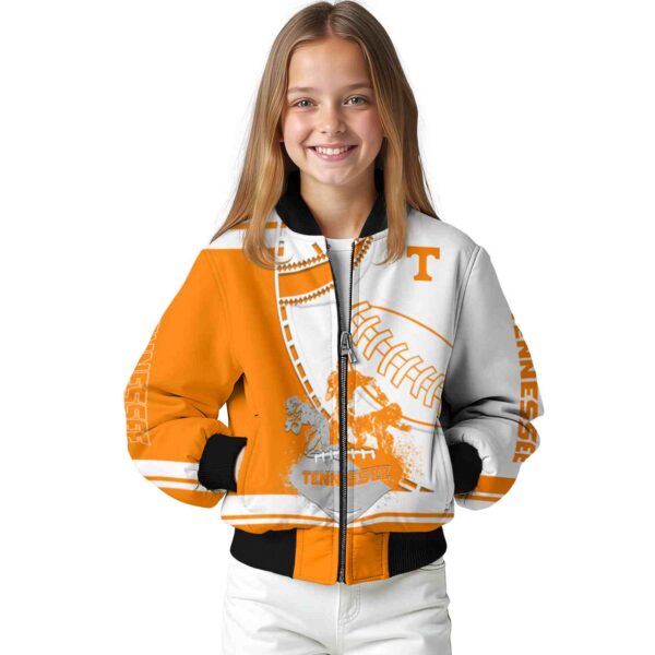 tennessee volunteers baseball stitching white jacket top rated