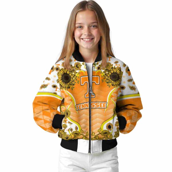 tennessee volunteers sunflower bloom orange yellow jacket top rated
