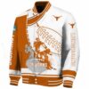 texas longhorns baseball stitching white jacket best selling