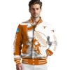 texas longhorns baseball stitching white jacket high quality