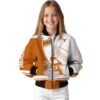 texas longhorns baseball stitching white jacket top rated