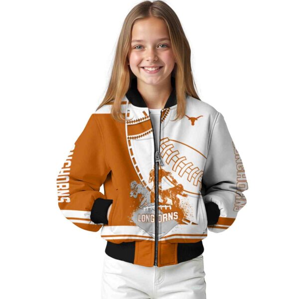texas longhorns baseball stitching white jacket top rated