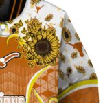 texas longhorns sunflower bloom orange yellow jacket best selling