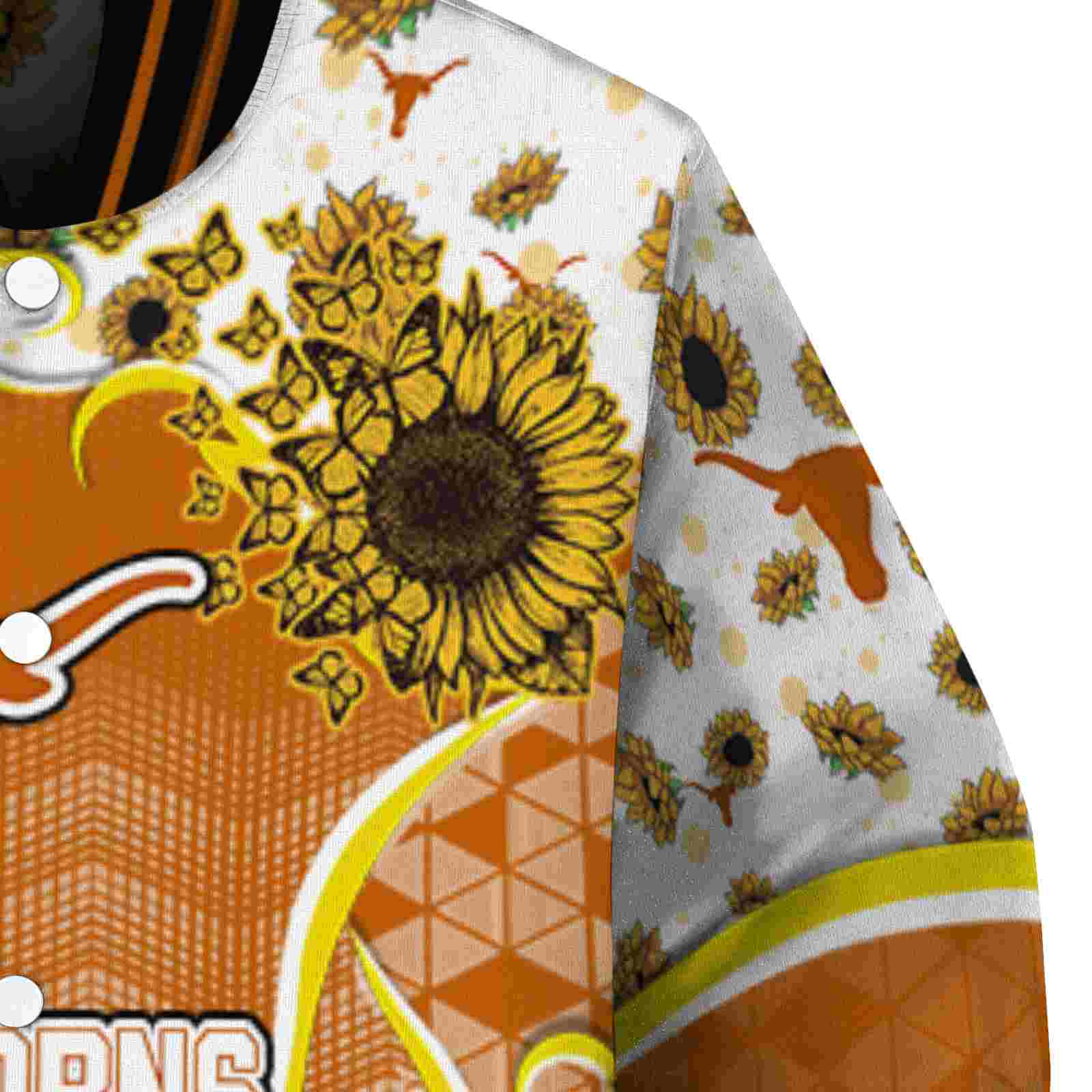 texas longhorns sunflower bloom orange yellow jacket premium grade texas longhorns sunflower bloom orange yellow jacket premium grade