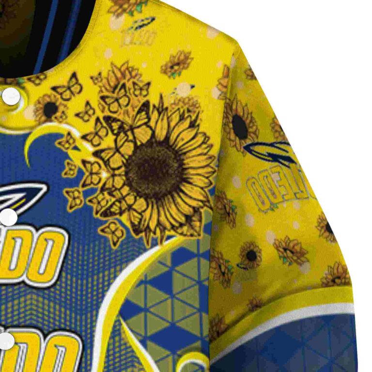 toledo rockets sunflower bloom blue yellow jacket premium grade