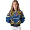toronto blue jays sunflower bloom blue yellow jacket top rated