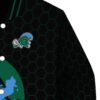 tulane green wave hexagonal pattern green black jacket premium grade