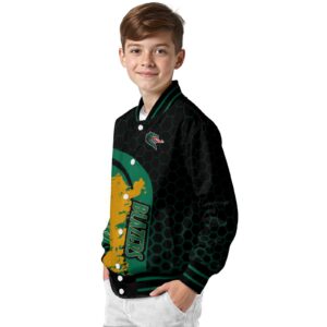 uab blazers hexagonal pattern green black jacket trendy
