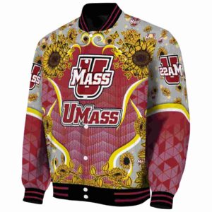 umass minutemen sunflower bloom red yellow jacket best selling