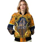 utep miners sunflower bloom blue yellow jacket best selling