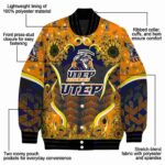 utep miners sunflower bloom blue yellow jacket best selling