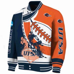 utsa roadrunners baseball stitching blue white jacket best selling