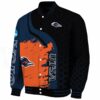utsa roadrunners hexagonal pattern orange black jacket best selling