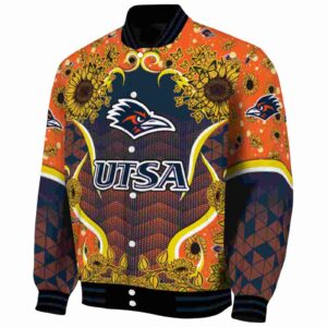 utsa roadrunners sunflower bloom orange yellow jacket best selling
