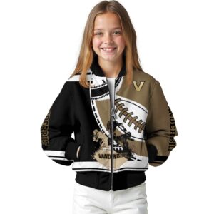 vanderbilt commodores baseball stitching gold white jacket top rated