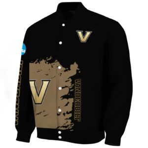 vanderbilt commodores hexagonal pattern black jacket best selling
