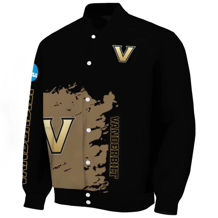 vanderbilt commodores hexagonal pattern black jacket best selling