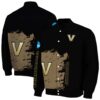 vanderbilt commodores hexagonal pattern black jacket fashion forward
