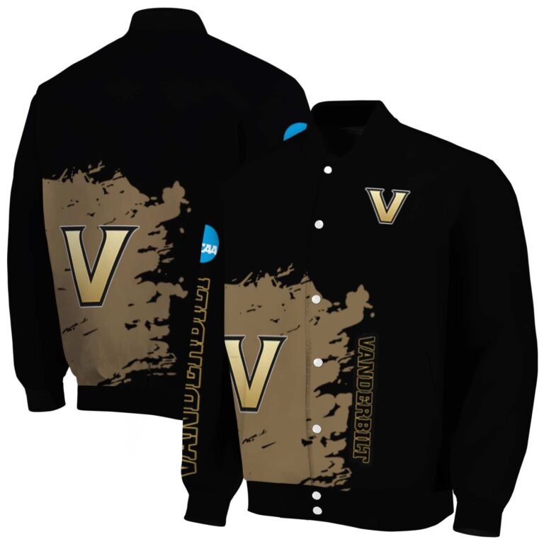 vanderbilt commodores hexagonal pattern black jacket fashion forward