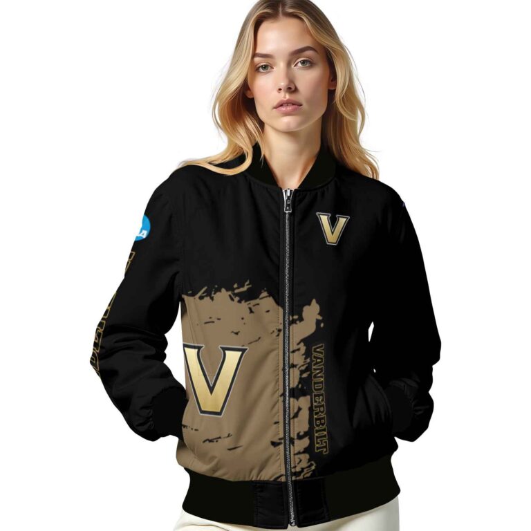 vanderbilt commodores hexagonal pattern black jacket latest model