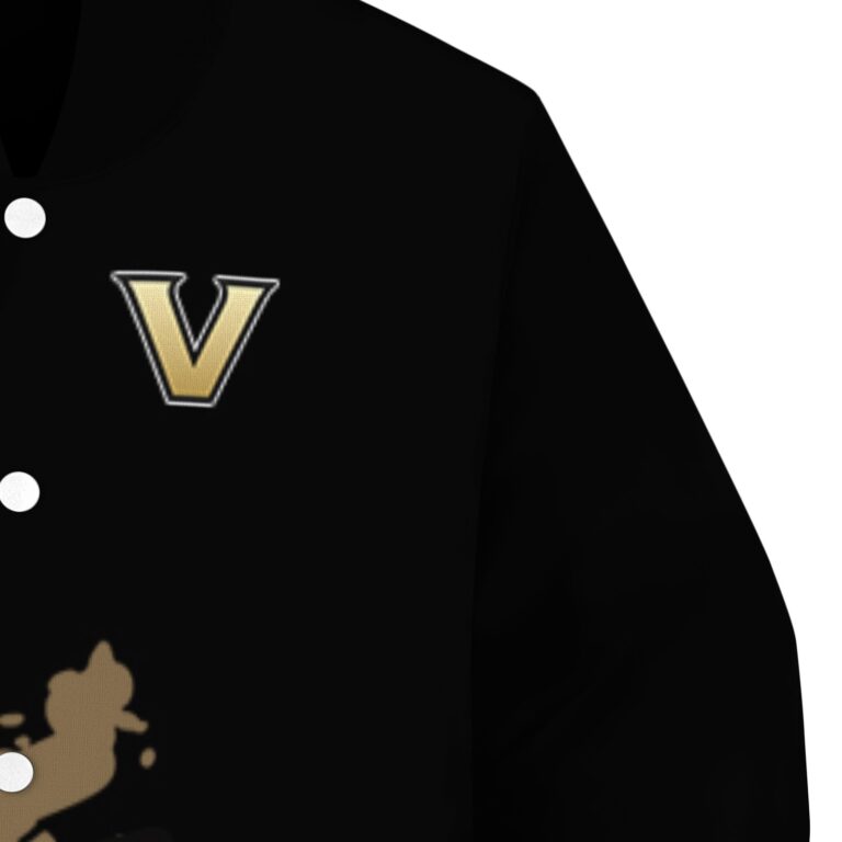 vanderbilt commodores hexagonal pattern black jacket premium grade