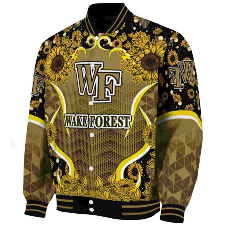 wake forest demon deacons sunflower bloom gold yellow jacket best selling