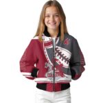 washington state cougars baseball stitching grey white jacket best selling