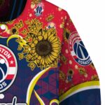 washington wizards sunflower bloom blue yellow jacket best selling