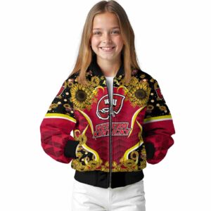 western kentucky hilltoppers sunflower bloom red yellow jacket top rated