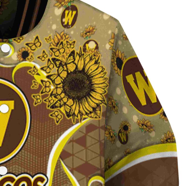 western michigan broncos sunflower bloom brown yellow jacket premium grade