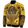 wyoming cowboys sunflower bloom brown yellow jacket best selling