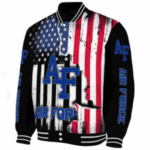 air force falcons patriotic theme black jacket best selling jacketwow