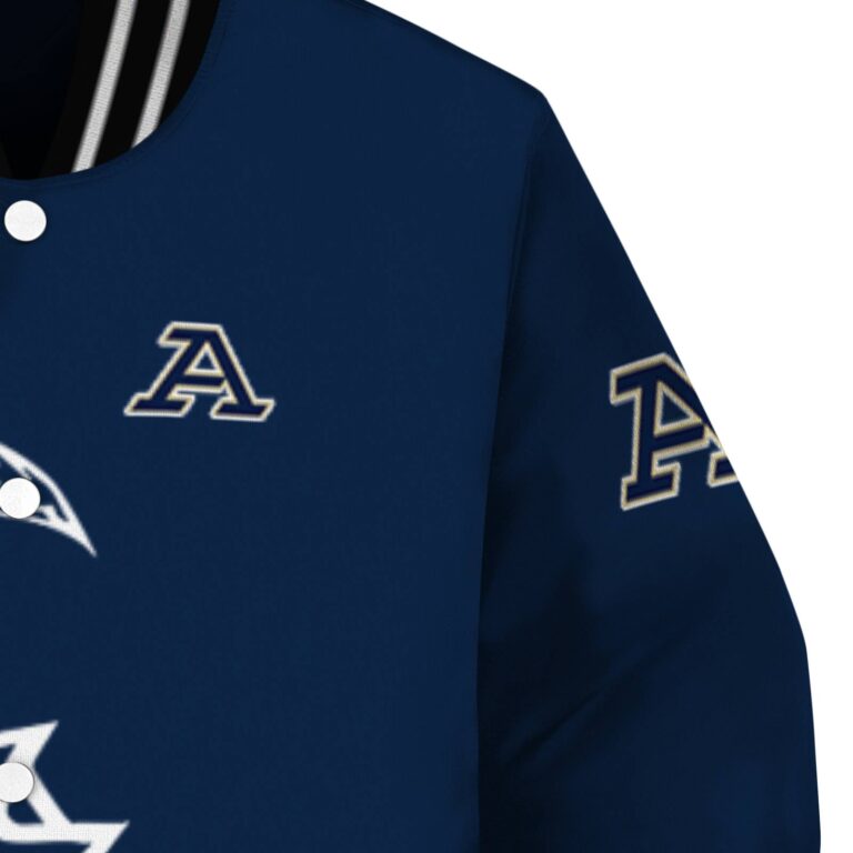 akron zips tribal art blue white black jacket premium grade jacketwow