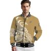 anaheim ducks tribal art gold white black jacket high quality jacketwow