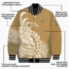 anaheim ducks tribal art gold white black jacket new arrival jacketwow