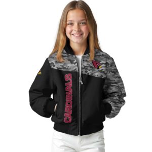 arizona cardinals camo patchwork black jacket top rated jacketwow