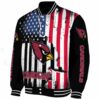 arizona cardinals patriotic theme black jacket best selling jacketwow