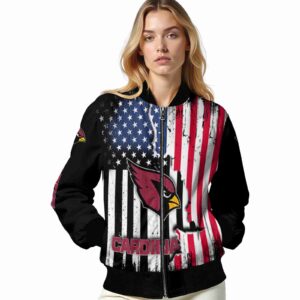 arizona cardinals patriotic theme black jacket latest model jacketwow