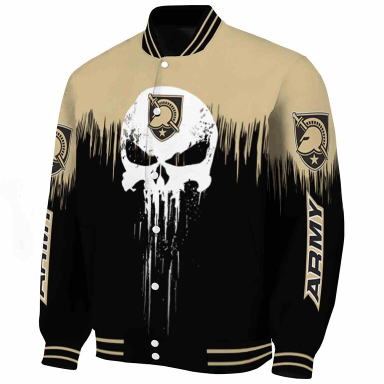 army black knights punisher skull gold black white jacket best selling jacketwow