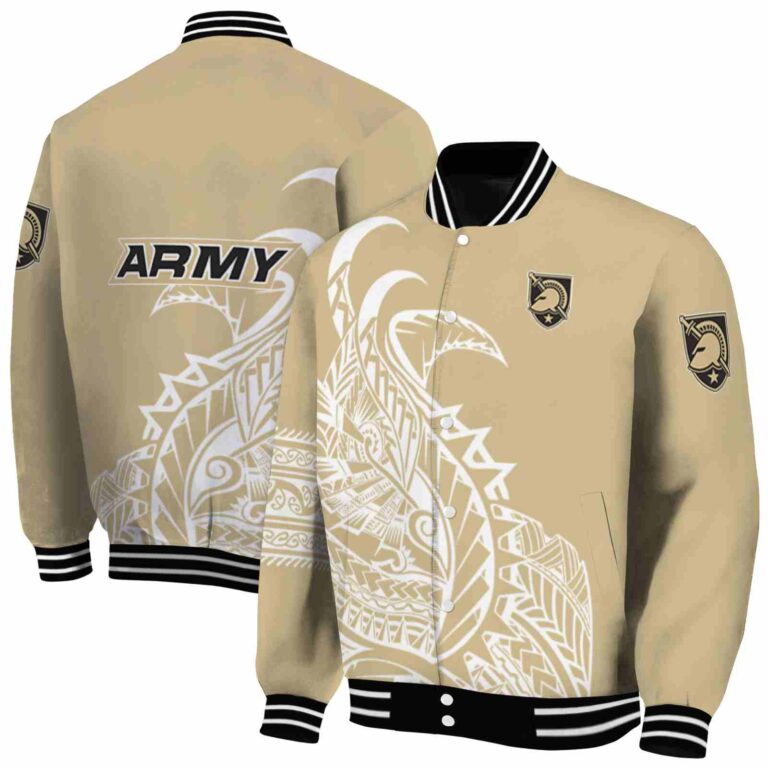 army black knights tribal art gold white black jacket fashion forward jacketwow