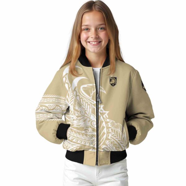 army black knights tribal art gold white black jacket top rated jacketwow