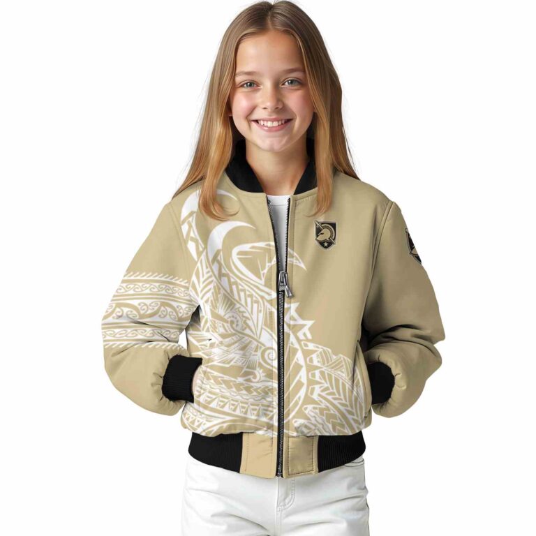 army black knights tribal art gold white black jacket top rated jacketwow