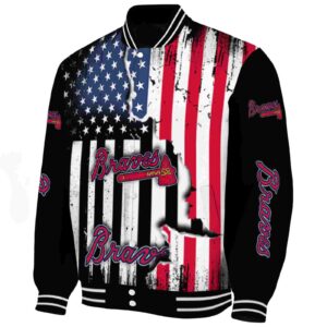 atlanta braves patriotic theme black jacket best selling jacketwow