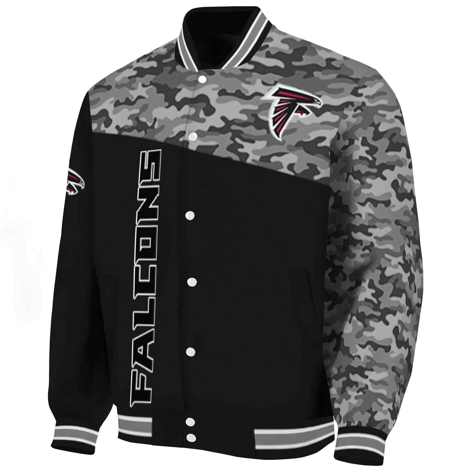 atlanta falcons camo patchwork black jacket best selling jacketwow atlanta falcons camo patchwork black jacket best selling jacketwow